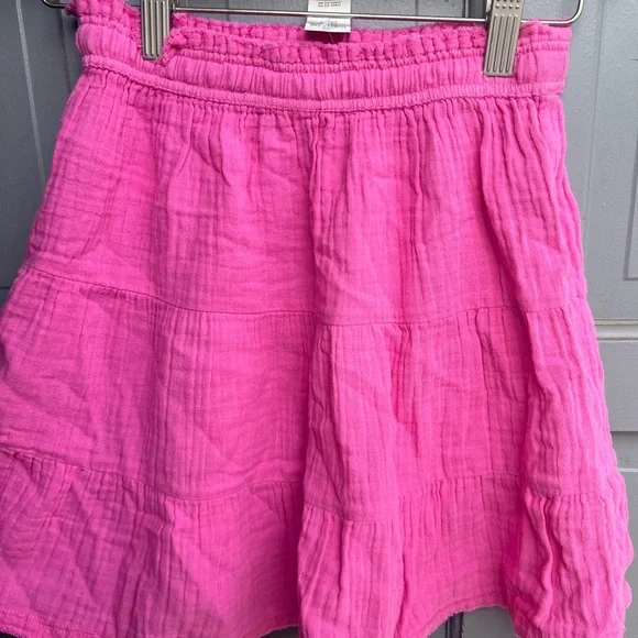 NWT Aerie hot‎ pink cotton skirt size XXS - Picture 4 of 6